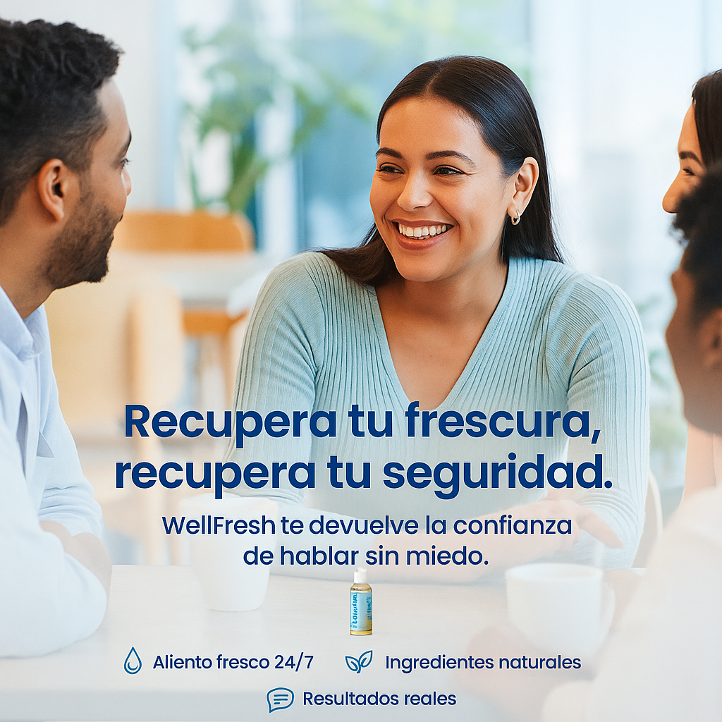 WELL FRESH - Elimina el mal aliento de raíz
