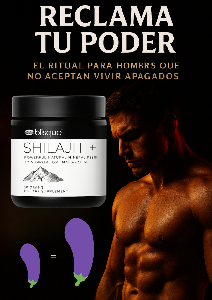 Shilajit Ritual™ — El renacer de tu fuerza natural.