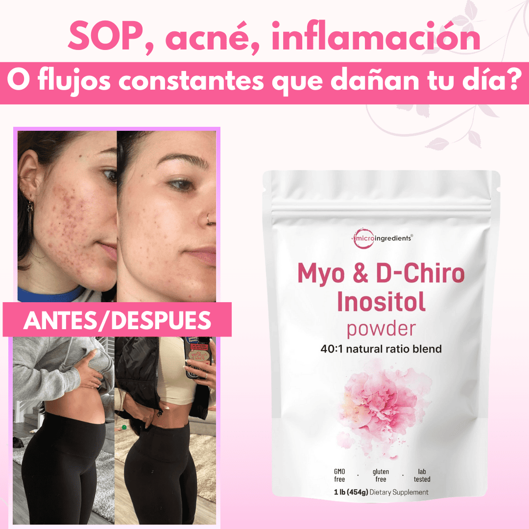Inositol + Ebook de Regalo - Equilibra tus hormonas
