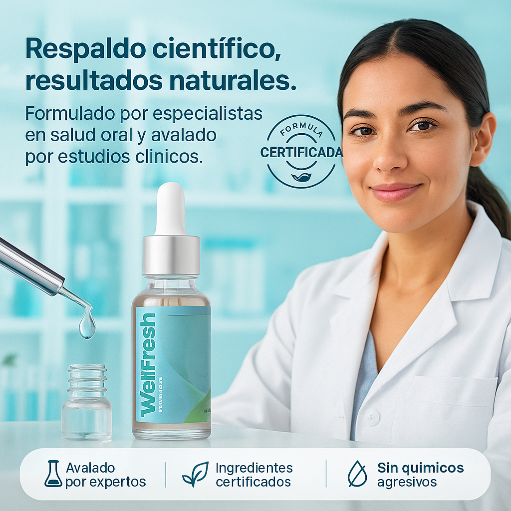 WELL FRESH - Elimina el mal aliento de raíz