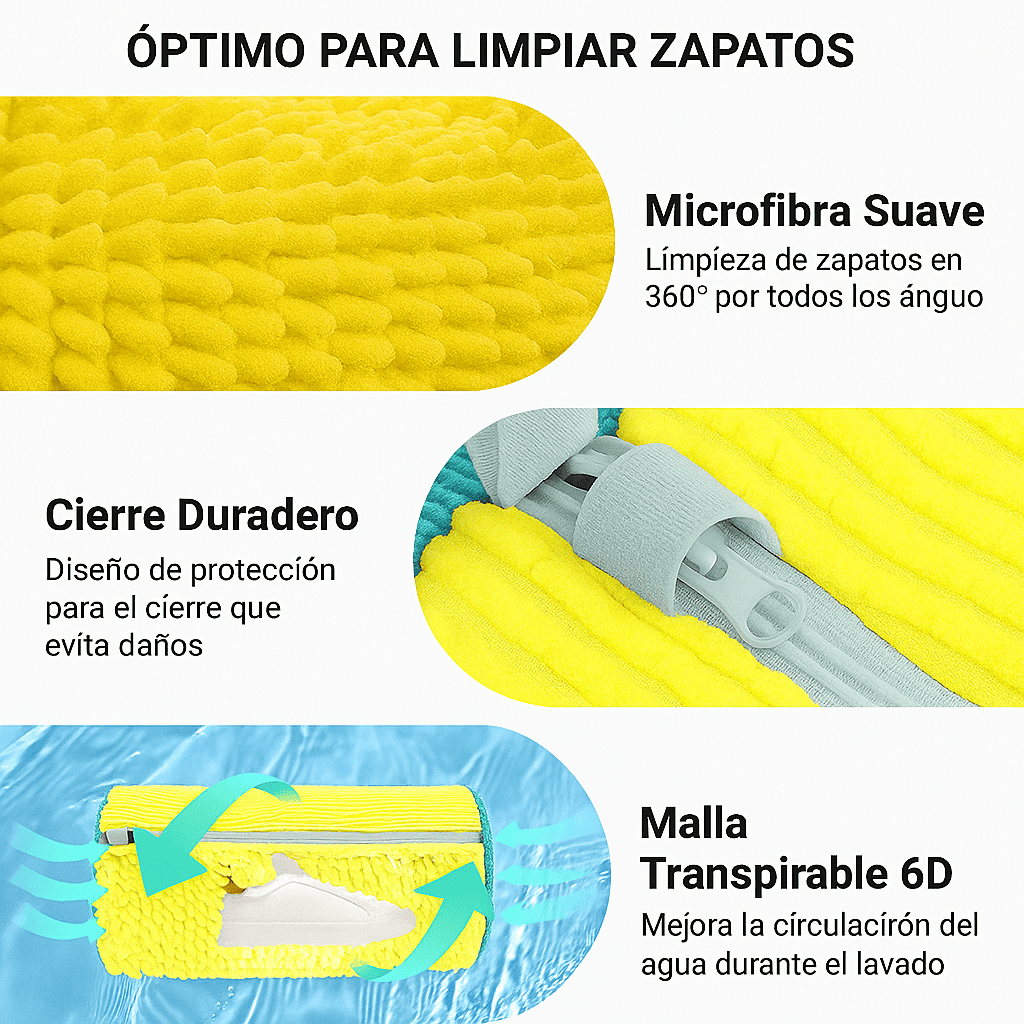 ZapaPro + Ebook Gratis - Limpieza profunda sin restregar ni dañar