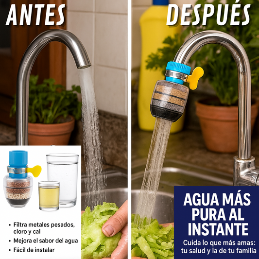 AcuaFilter™ - Agua Saludable en tu cocina.