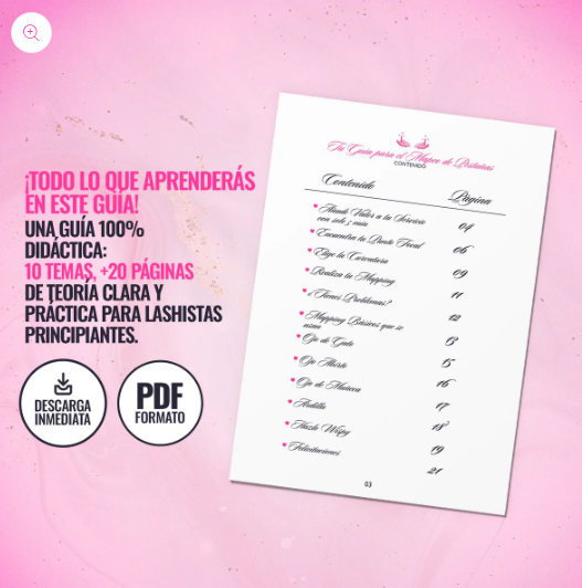 GUÍA MASTER -  Mapeo de pestañas (E-book)