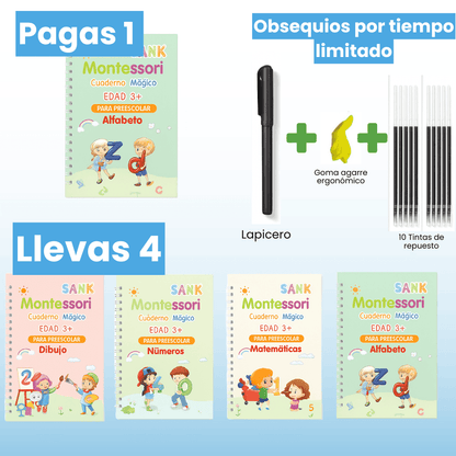 MagicBook - Diviertete aprendiendo (Pagas 1 Llevas 4 + Obsequios Limitados)