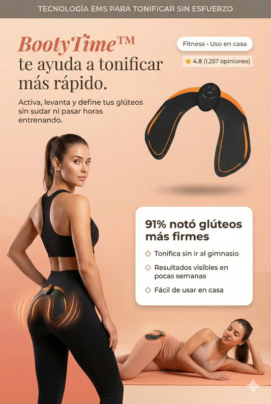 BootyTime™ - Resultados visibles desde casa en minutos