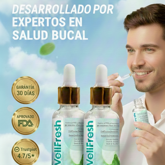 WELL FRESH - Elimina el mal aliento de raíz