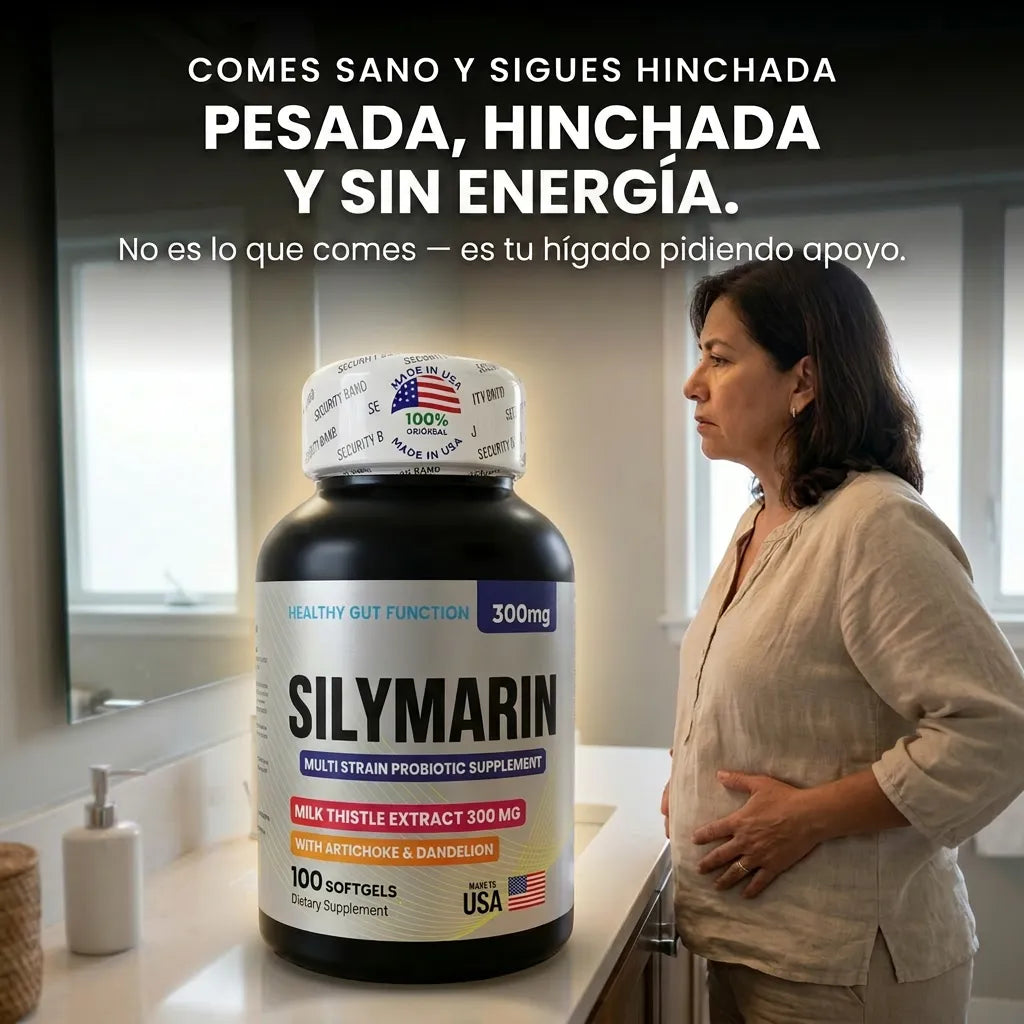 Silymarin - "Pesada, Hinchada y Sin Energía"