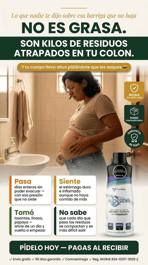 ALOESENS -Elimina Residuos del Colon