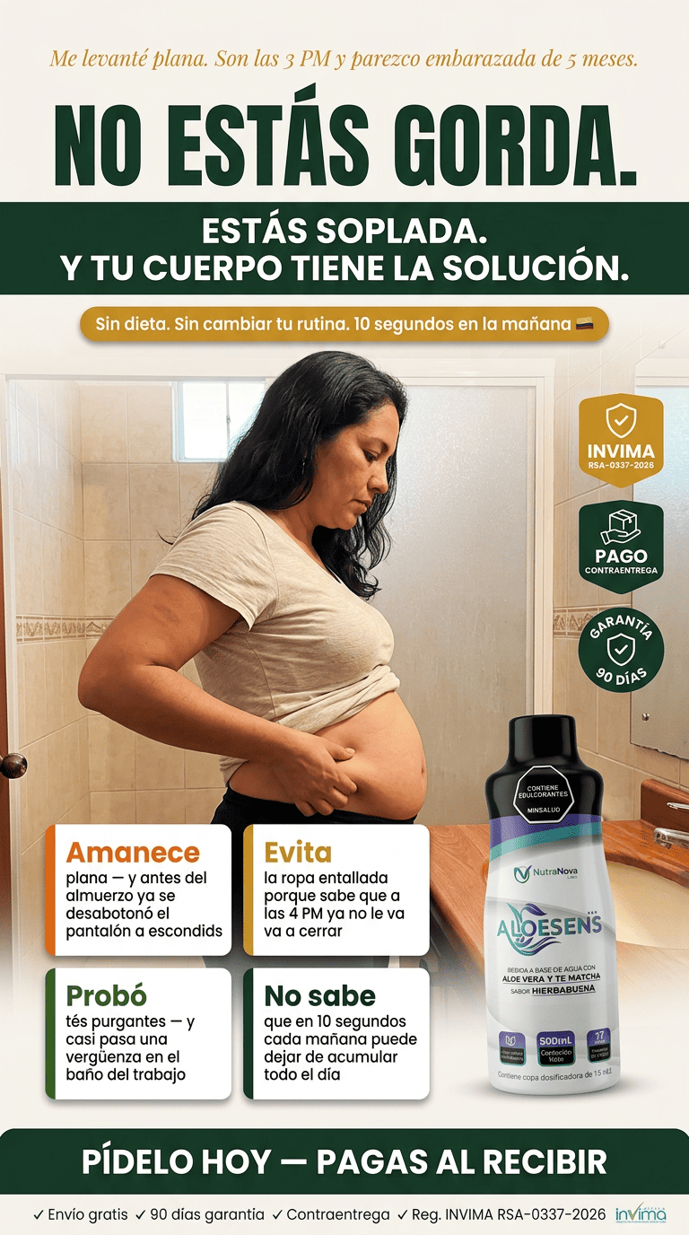ALOESENS - No más grasa abdominal