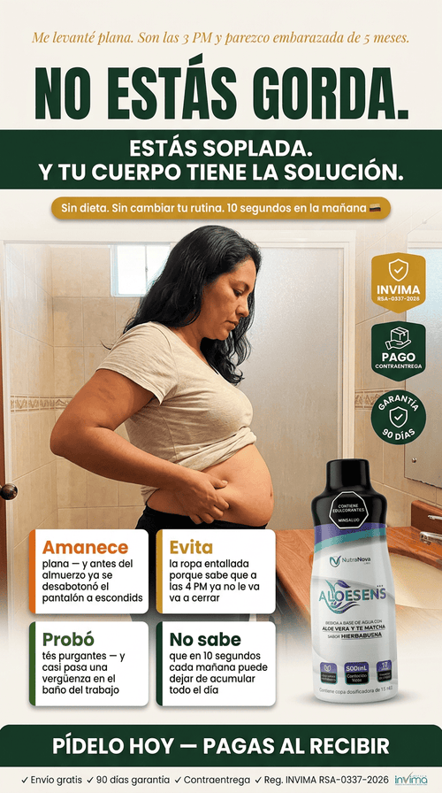 ALOESENS - No más grasa abdominal
