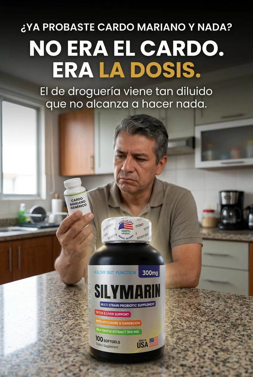Silymarin - "No era el cardo, Era la Dosis"