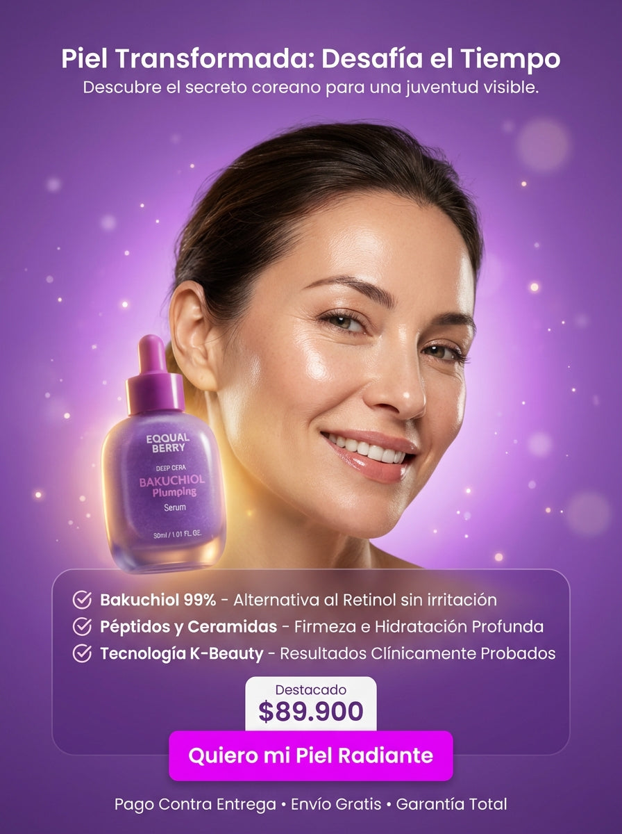 Bakuchiol -Elimina arrugas sin lastimar la piel