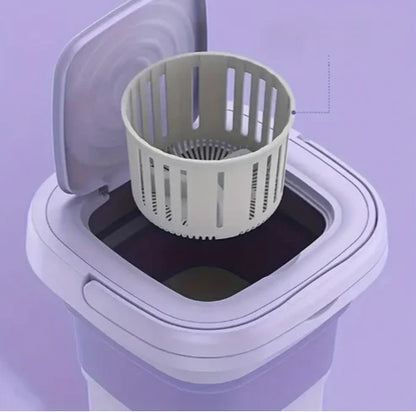 Mini Lavadora con Centrifugado - 8L