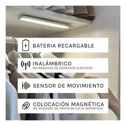 PROMO 3X1 Barra Led con Sensor de movimiento 60CM