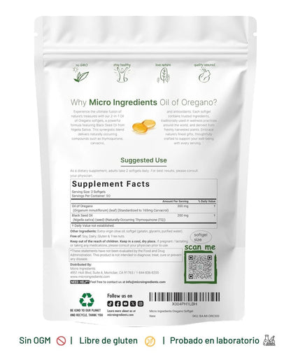 Aceite de oregano
