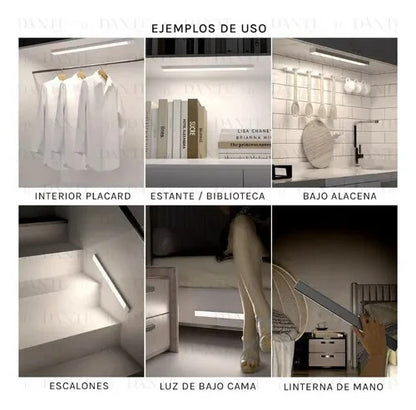 PROMO 3X1 Barra Led con Sensor de movimiento 60CM