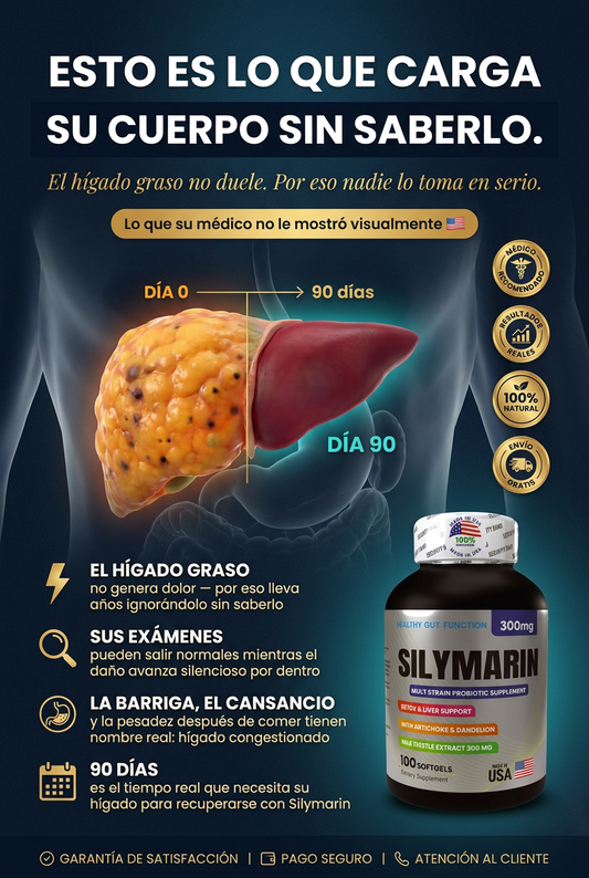 Silymarin - Hígado visible